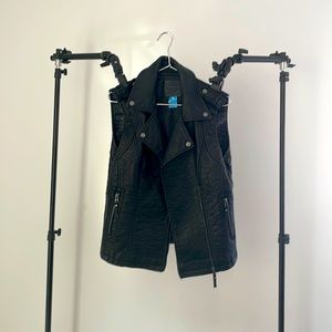 Max Jeans Biker Vest